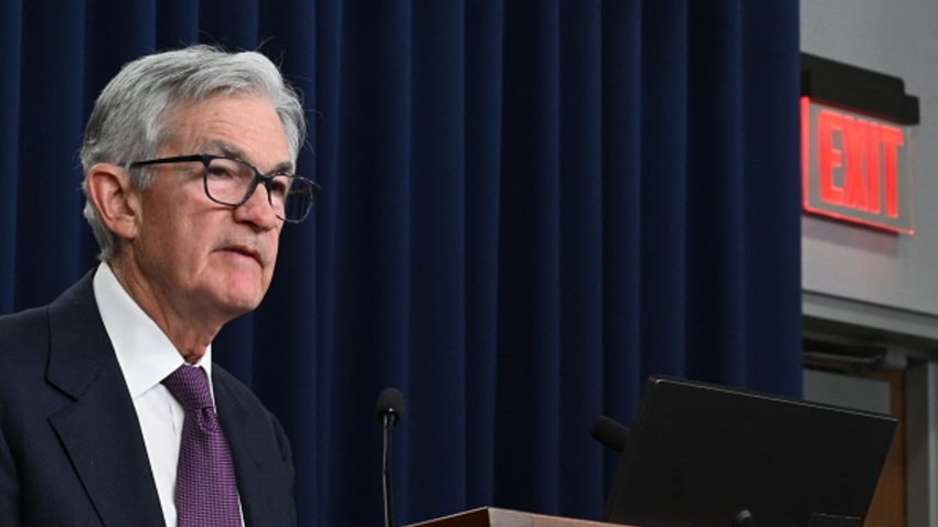 US Federal Reserve Chairman Jerome Powell speaks at a press conference after the Monetary Policy Committee meeting in Washington, DC, on December 18, 2024. 