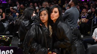 Kim Kardashian and North West